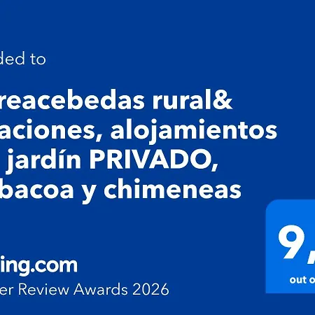 Casa Rural Y Apartamento Entreacebedas I Alojamientos Con Jardin Privado, Barbacoa Y Chimeneas * شقوبية